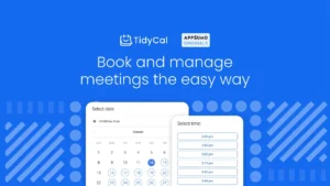 TidyCal-Best technician scheduling software