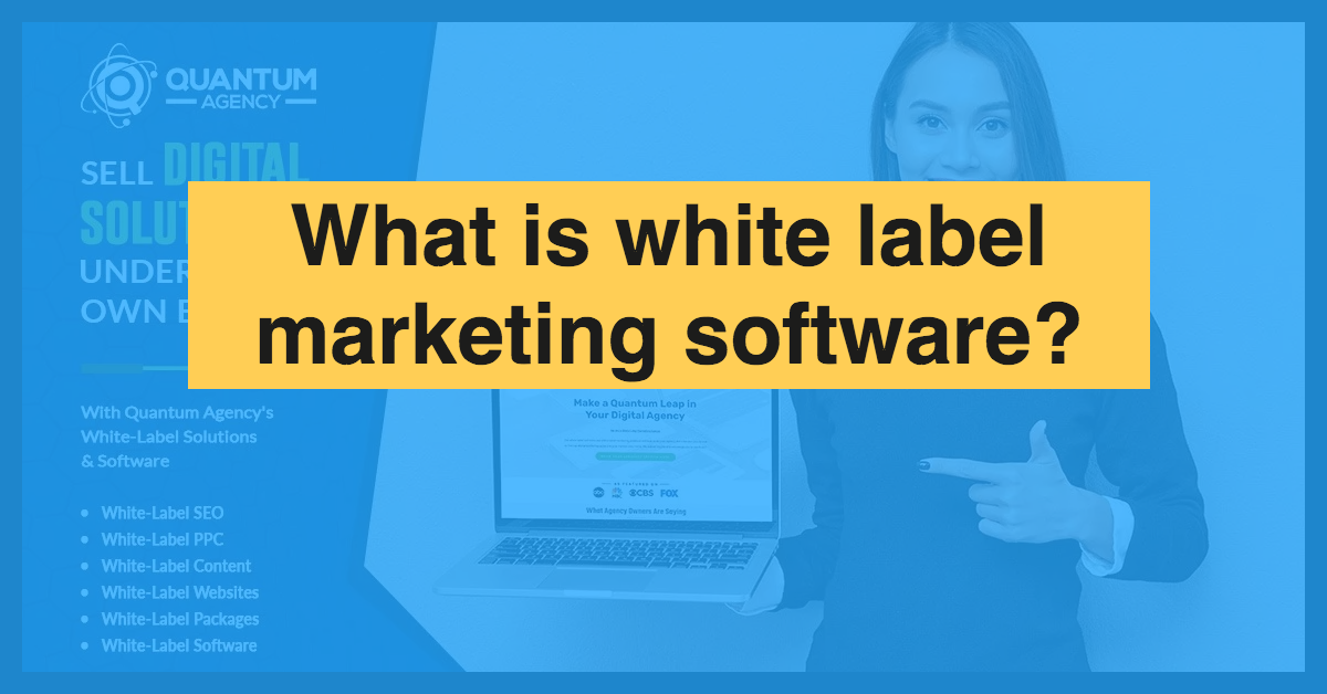 White Label marketing Software